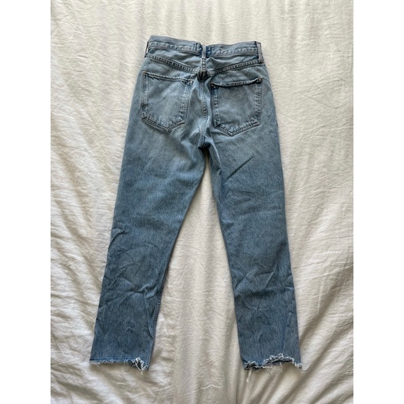 AGOLDE Riley High Rise Straight Crop Jeans - Picture 5 of 8